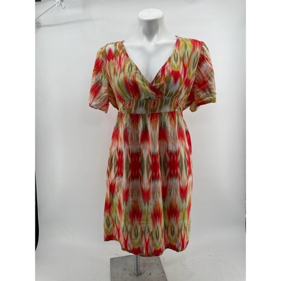 MILE Gabrielle Print Dress Sz M - Picture 1 of 4